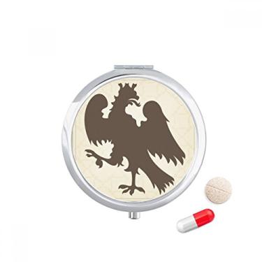 Imagem de Porta-comprimidos, porta-comprimidos, porta-comprimidos, emblema nacional Europ Animals