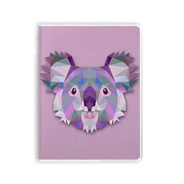 Imagem de Caderno de ilustração de desenho animado da Austrália Koala capa de goma Diário capa macia