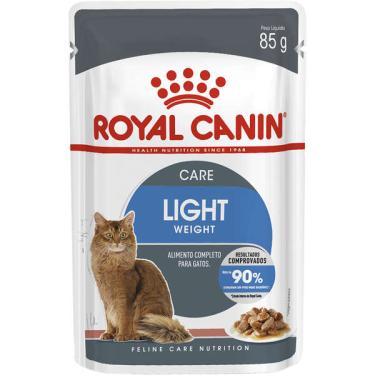 Imagem de Ração Royal Canin Sachê Light Weight Care para Gatos - 85 g