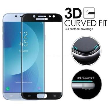 Imagem de Película De Vidro Full Anti Risco 3D 5D 9D Samsung Galaxy J7 Pro - Dv