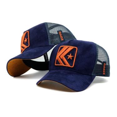 Imagem de Boné Masculino Trucker Telinha Aba Curva Keppy Original K37-Unissex
