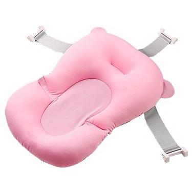 Imagem de Almofada Banho Bebê Banheira Boia Flutuante Recém Nascido Alça Baby