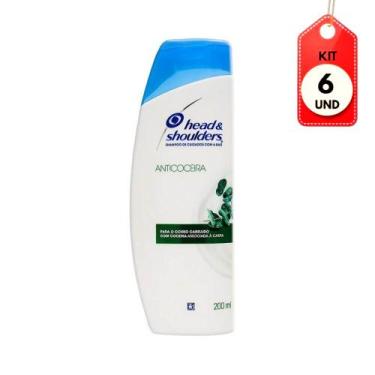 Imagem de Kit C/06 Head & Shoulders Anti Coceira Shampoo Anticaspa 200ml