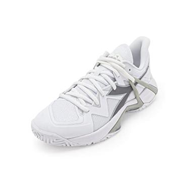 Imagem de Diadora Tênis feminino B.ICON All Ground, Branco/Prata, 35