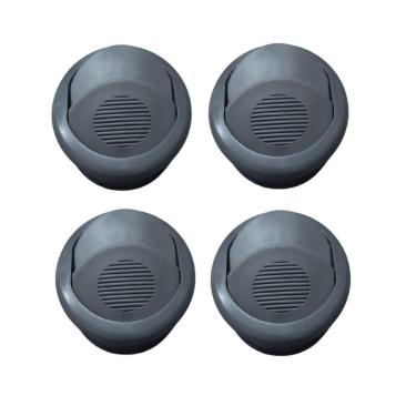 Imagem de Kit Difusor Ar Palio Doblo 2011 2012 2013 2014 2015 2016 Cinza Escuro