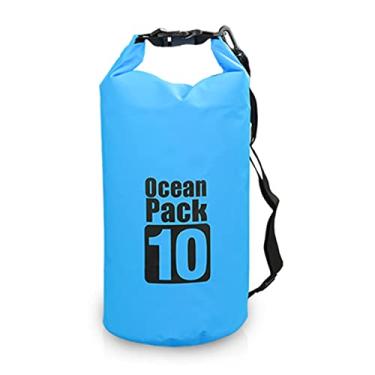 Imagem de Qudai 10L / 15L / 20L / 30L Ao Ar Livre À Prova D 'Água Mochila Seca Saco Flutuante Rolo Superior Saco para Caiaque Rafting Passeios de Barco Rio Trekking