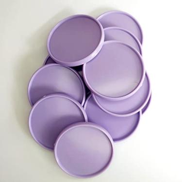 Imagem de Kit 12 Discos GG 45mm de Caderno Infinito Sistema Inteligente Amor Infinito Cadernos - Liso - Lilás Lavanda