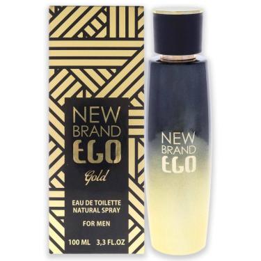 Imagem de Perfume New Brand Ego Gold EDT Spray para homens 100mL