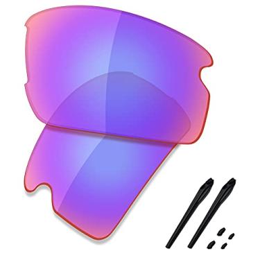 Imagem de SAUCER Lentes de reposição premium e kits de borracha para óculos de sol Oakley Flak 2.0 OO9295 High Defense - Shield G30 polarizado