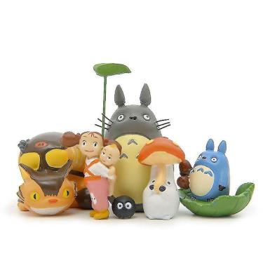 Imagem de 6pcs miyazaki totoro Mei irmã ônibus mini figura brinquedo (um tamanho
