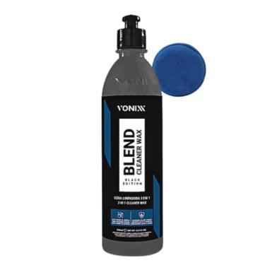 Imagem de Cera De Carnaúba Blend Cleaner Wax Black Edtion 500ml + Aplicador de Espuma Vonixx