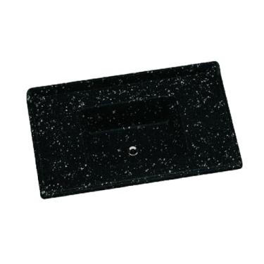 Imagem de AJ Rorato Pia Sintética Moderno 85x50 cm Preto - Em Cima da Bancada - Marmor sintético - Pia de Cozinha