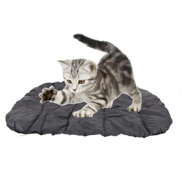Imagem de Dog Crate Colchão, Folding Leve Pet Sleeping Mat Camping Dog Travel Bed para Pet Dogs Gatos Camping Travel (S 35,43 pol. de diâmetro)