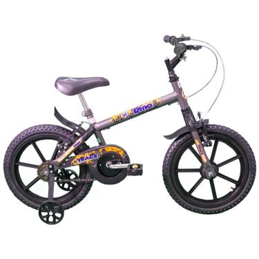 Imagem de Bicicleta Infantil Dino Aro 16 Rodinhas Track e Bike - Grafite