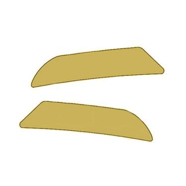 Imagem de Par Aplique Meio Defletor Grade Para Daf XF Dourado - Venka