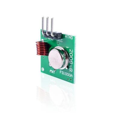 Imagem de Módulo Rf Transmissor Receptor 433Mhz Am Arduíno Pic Avr Pc - Mj, Mx-f