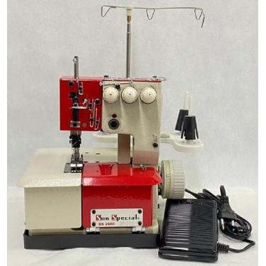 Imagem de Galoneira Sun Special vermelha 3 agulhas+vies fita 25mm, 220V
