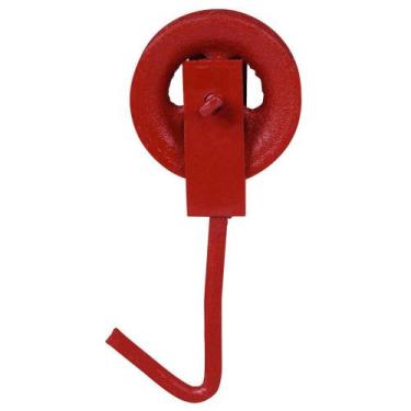 Imagem de Roldana De Ferro Pintado 6cm  Com Gancho - Royal