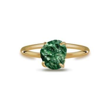 Imagem de Aliança Fuchsita - Cristal Natural, Prata 925