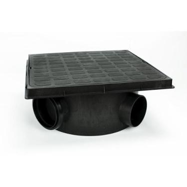 Imagem de Caixa De Inspeção Pvc Dn100 Passagem Esgoto Tampa Quadrada - Casa E Ja