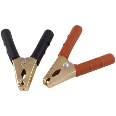 Imagem de Garra Jacaré 50A Western - GB-50 Vermelho e Preto 2 Unidades