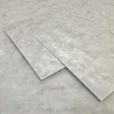 Imagem de Kit 20 Unidades Placa Adesiva Flexível para Parede Mármore Flor de Gel