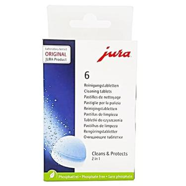 Imagem de Pastilhas De Limpeza Descalcificante Jura Cx 6 Un Cafeteiras