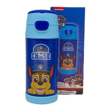 Imagem de Garrafa Térmica Top Handle 350 Ml Patrulha Canina- - Zona Criativa