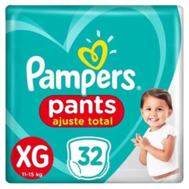 Imagem de Fralda Infantil Pampers Pants Ajuste Total Mega Tamanhos - Procter&Gam