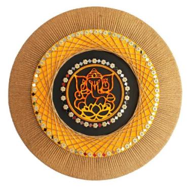 Imagem de Mandala Ganesha/Fortuna e Sabedoria 60cm - Aqui Tem Magia