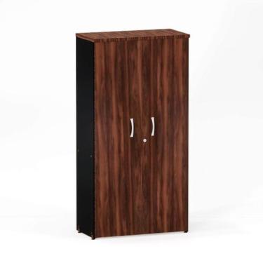 Imagem de Armario Alto 02 Portas P25 Pandin 1,60 M Escarlate e Preto