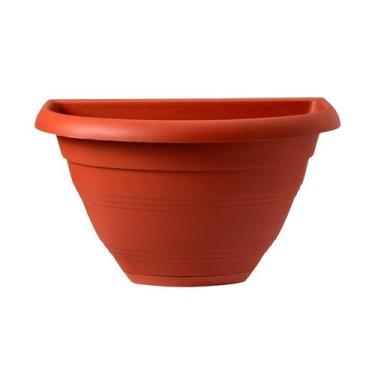 Imagem de Vaso West Garden Porto de Parede com Prato Terracota
