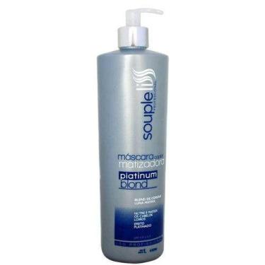 Imagem de Soupleliss Máscara Capilar Matizadora Platinum Blond 1L