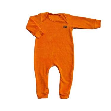 Imagem de Macaquinho Longo S/ Zipper - Plush - Happy Pepper, M, Laranja
