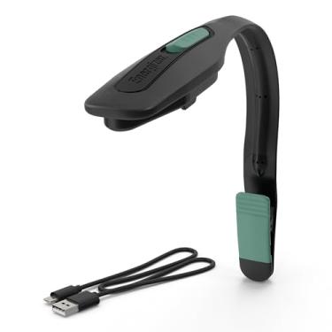 Imagem de Energizer Luz de livro recarregável, luz de leitura com clipe com LED branco quente e agradável para os olhos, cabo de carregamento USB-C incluído