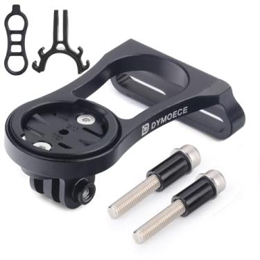 Imagem de Dymoece Suporte para Garmin Edge 1040 840 830 530 Suporte frontal estendido compatível com câmera de ação esportiva e lanterna de bicicleta
