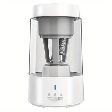 Imagem de Apontador de Lápis Elétrico, Apontador de Lápis para Lápis de Cor, Parada Automática, Plug-in de Apontador Elétrico para Lápis de 6-8 Mm para Escritório Em Casa, Escola, Sala de