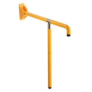 Imagem de Compacto Trilhos de segurança de toalete de luxo Ajuda sem barreiras Barra de apoio Auxiliar de corrimão médico dobrável Corrimões dobráveis ​​duráveis Estrutura de suporte