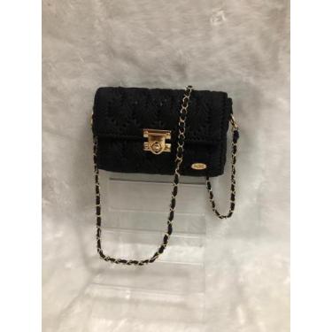 Imagem de Bolsa em crochê chique - BESALT ARTE A MÃO