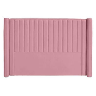 Imagem de Cabeceira Ripada Estofada Para Cama Box Casal Queen - Suede - Várias C