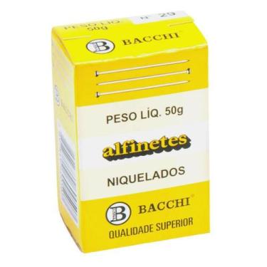 Imagem de Alfinetes de Aço Nº 29 Caixa Com 50 Gramas - Bacchi