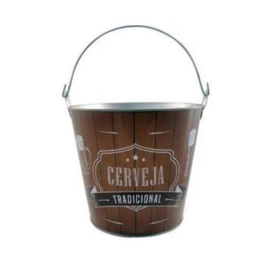 Imagem de Balde para Gelo 7,6 Litros Cerveja Tradicional - A.R Variedades MT