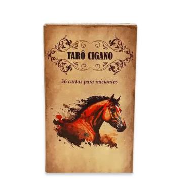 Imagem de Baralho Tarô Cigano iniciantes Cartas Tarot Com 36 cartas - Mandala