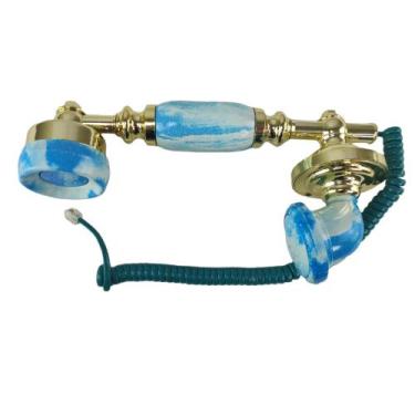 Imagem de Monofone Gancho RJ11 Telefone Fixo Linha Ligaçao Microfone Enfeite Ret