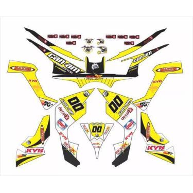 Imagem de Adesivos Quadriciclo Can Am Renegade 800 0,60mm - SPTS