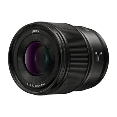 Imagem de Panasonic LUMIX S Series Lente de câmera, 35 mm F1.8 L; lente intercambiável para câmeras digitais de armação completa sem espelho, S-S35