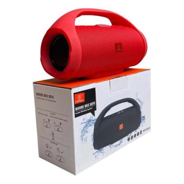 Imagem de Caixa De Som Grande 35cm Bluetooth Com Alça Portatil Black Potente 60w
