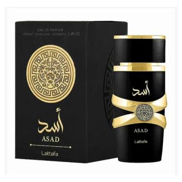 Imagem de Perfume Arabe Lattafa Asad preto Masculino EDP 100ml