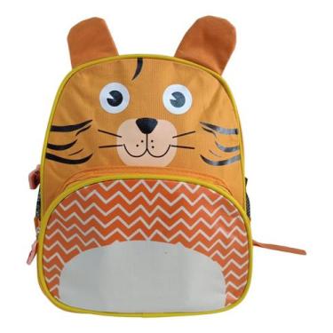 Imagem de Mochila Infantil Escolar Menino Menina Bichinhos Animais Zoo Impermeáv