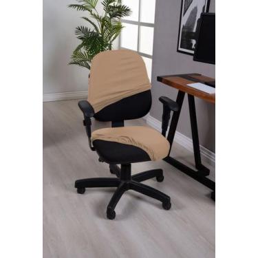 Imagem de Capa Para Cadeira de Escritório Executiva Giratória Encosto Longo Malh